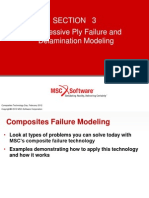 MSC NASTRAN Patran Progressive Failure and Delam 021712