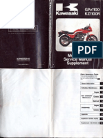 GPZ1100 1983 Kawasaki Service Manual