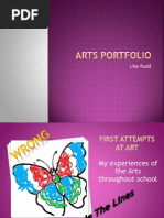 Arts Portfolio