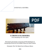 OLIVEIRA, Alan de Paula de - O Tronco Da Roseira. Uma Antropologia Da Viola Caipira