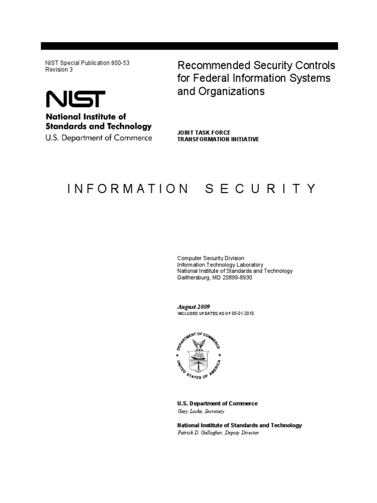 Mapping Nist 800 53 Pdf Information Security Computer Security