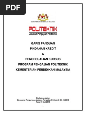 Panduan Tk Dan Pk Kpm Diluluskan Pdf