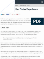 10 Tips for a Better Finder Experience – Computer Skills – Tuts+