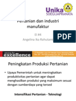 4 Pertanian Dan Industri Manufaktur