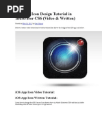 Download iOS App Icon Design Tutorial in Illustrator CS6 by tiiandi SN187205305 doc pdf