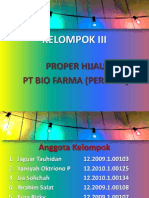 Kelompok III Proper Hijau