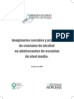 Imaginarios Sociales y Practicas de Consumo de Alcohol en Ad