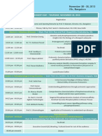 5th Proteomics Scientific Schedule