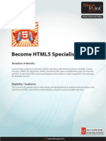 Become a HTML5 Specialist