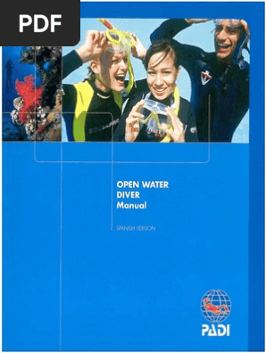 Padi Open Water Diver Manual En Espanol Pdf Buceo