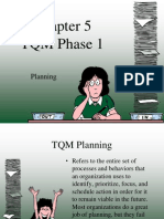 TQM Phase 1: Planning