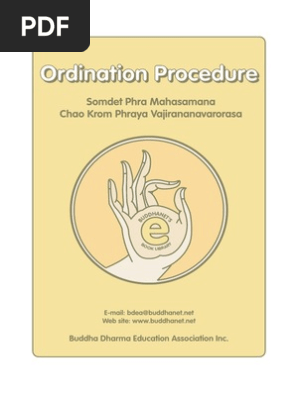 Ordination Procedure