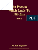 The Practice Which Leads To Nibbana