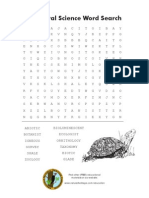 Natural Science Word Search