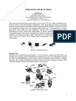 Operasi & Aplikasi Triac