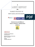 Market Strategy of HDFC and Icici Bank