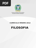 Currículos Mínimos 2012 FILOSOFIA_livro