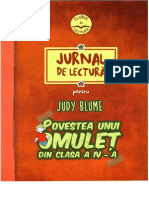 Jurnal de Lectura - Povestea Unui Omulet Din Clasa aIVa