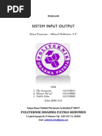 Sistem Input Outputt