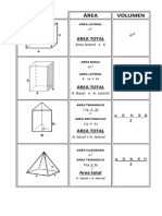 Area y Volumen de Prismas 2