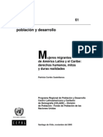 CEPAL (2005) - Mujeres Migrantes de LATAN Derechos Humanos