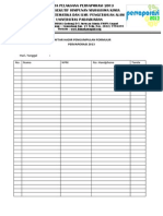 Daftar Hadir Pengumpulan Form