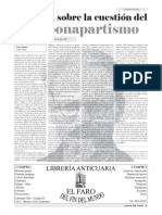 19350301 Leon Trotsky Otra Vez Sobre Bonapartismo