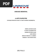 Trabalho A Arte Rupestre.docx