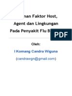 Peranan Faktor Host Agent Dan Lingkungan Pada Penyakit Flu Burung