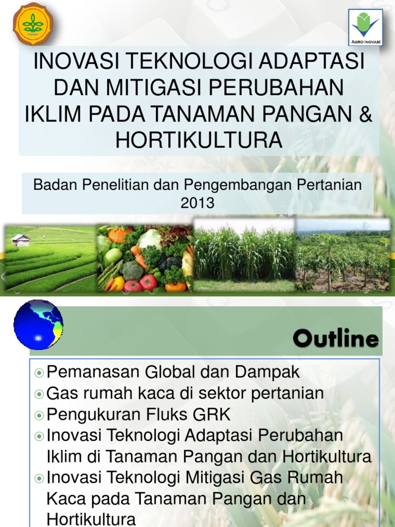Inovasi Pertanian: Strategi Adaptasi untuk Ketahanan Pangan Desa di Tengah Perubahan Iklim