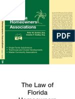 The Law of Florida Homeowners Associations by Peter Dunbar and Charles Dudley