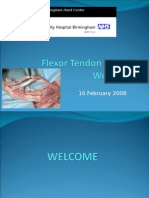 Flexor Tendon Surgery Workshop