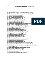 Subiecte Endocrinologie 