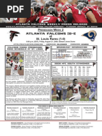 Download Atlanta Falcons vs St Louis Rams Preseason Game 2 by Atlanta Falcons Football Club SN18731658 doc pdf