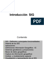 Introduccion SIG 2013