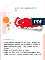 Cope OF Doing Business With Turkey