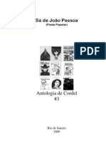 Sá de João Pessoa - Antologia de Cordel #3