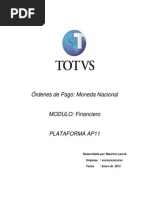 MANUAL ERP PROTHEUS TOTVS FINANCIERO CON ASIENTOS CONTABLES (CHILE)
