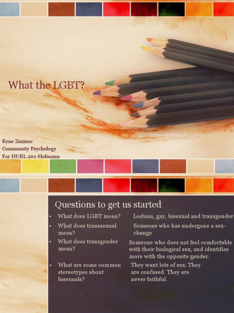 Understanding LGBT: Key Concepts and Issues | PDF