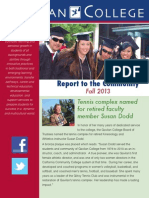 Gavilan College Fall 2013 Report To The Community