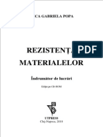 Culegere de Probleme - Rezistenta Materialelor (Anca Popa)