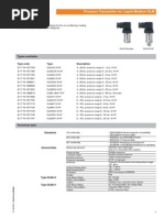 Pressure Transmitters