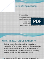 Factor of Safety of Engineering Materials