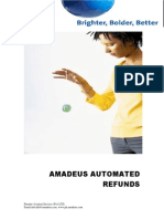 Amadeus Automated Refund Steps