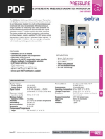 Pressure Transmitters