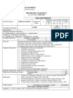 Programa Relatii Publice 2009-2010