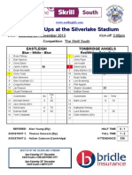 Tonbridge Angels Home 23.11.13