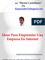Ideas Para Emprender Una Empresa en Internet