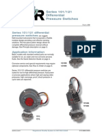Differential Presure Switches Series 101.121