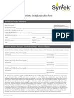 Syntek Global Business Entity Form